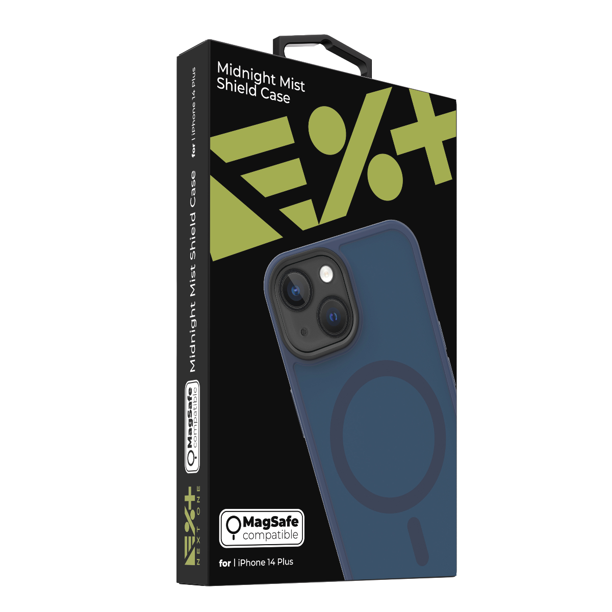 Husa de protectie NEXT ONE Mist Shield cu MagSafe pentru iPhone 14 Plus, Albastru - iSTYLE RO