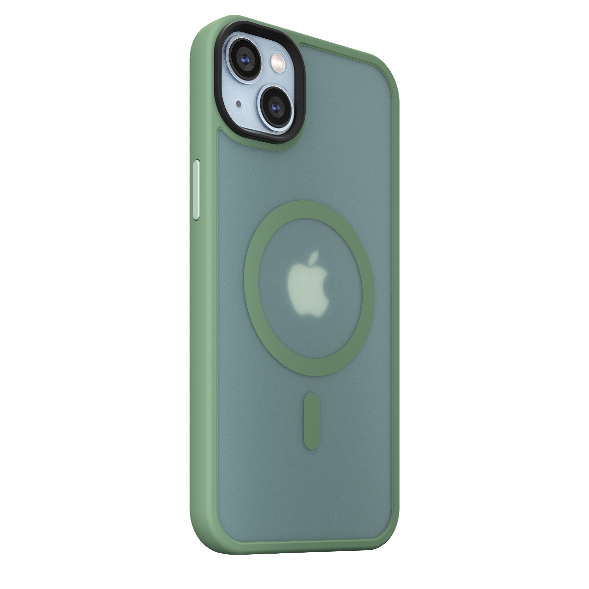 Husa de protectie NEXT ONE Mist Shield cu MagSafe pentru iPhone 14 Plus, Verde - iSTYLE RO
