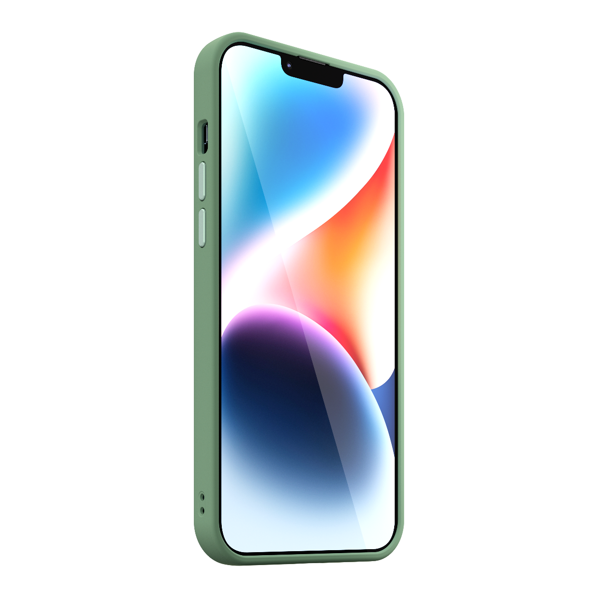 Husa de protectie NEXT ONE Mist Shield cu MagSafe pentru iPhone 14 Plus, Verde - iSTYLE RO