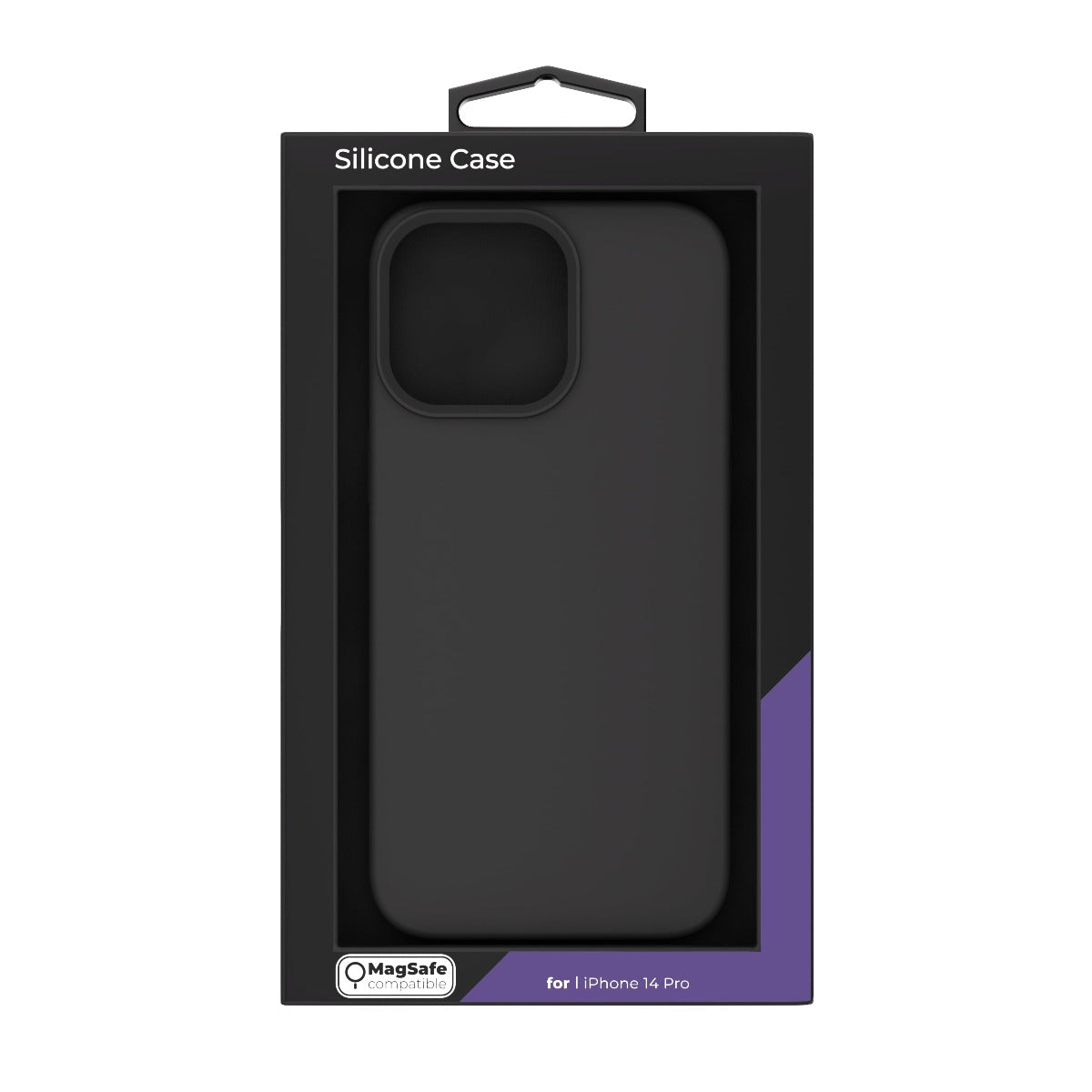 Husa de protectie NEXT ONE cu MagSafe pentru iPhone 14 Pro, Silicon, Negru - iSTYLE RO