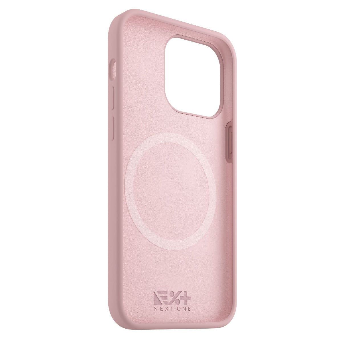 Husa de protectie NEXT ONE cu MagSafe pentru iPhone 14 Pro, Silicon, Roz - iSTYLE RO