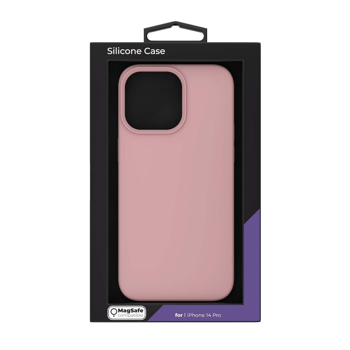 Husa de protectie NEXT ONE cu MagSafe pentru iPhone 14 Pro, Silicon, Roz - iSTYLE RO