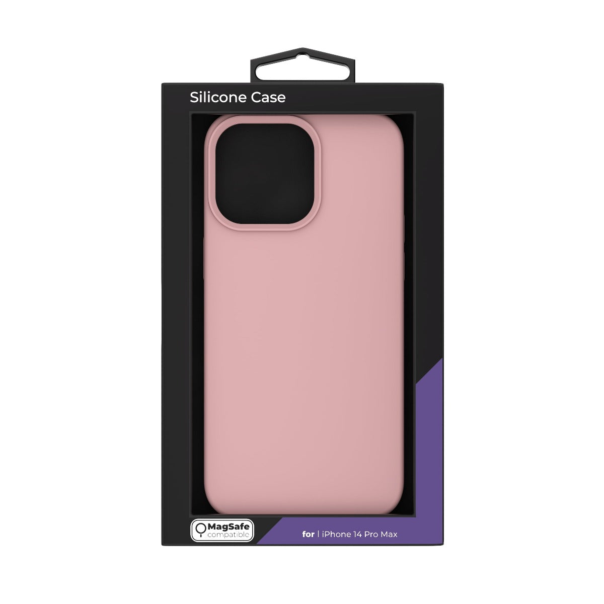 Husa de protectie NEXT ONE cu MagSafe pentru iPhone 14 Pro Max, Silicon, Roz - iSTYLE RO
