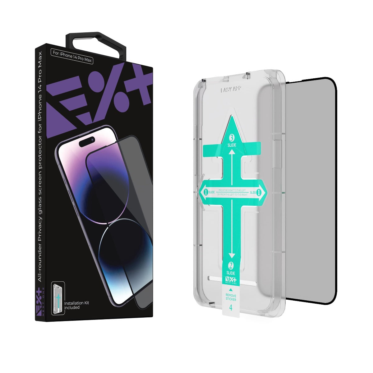 Folie de protectie privacy NEXT ONE pentru iPhone 14 Pro Max - iSTYLE RO