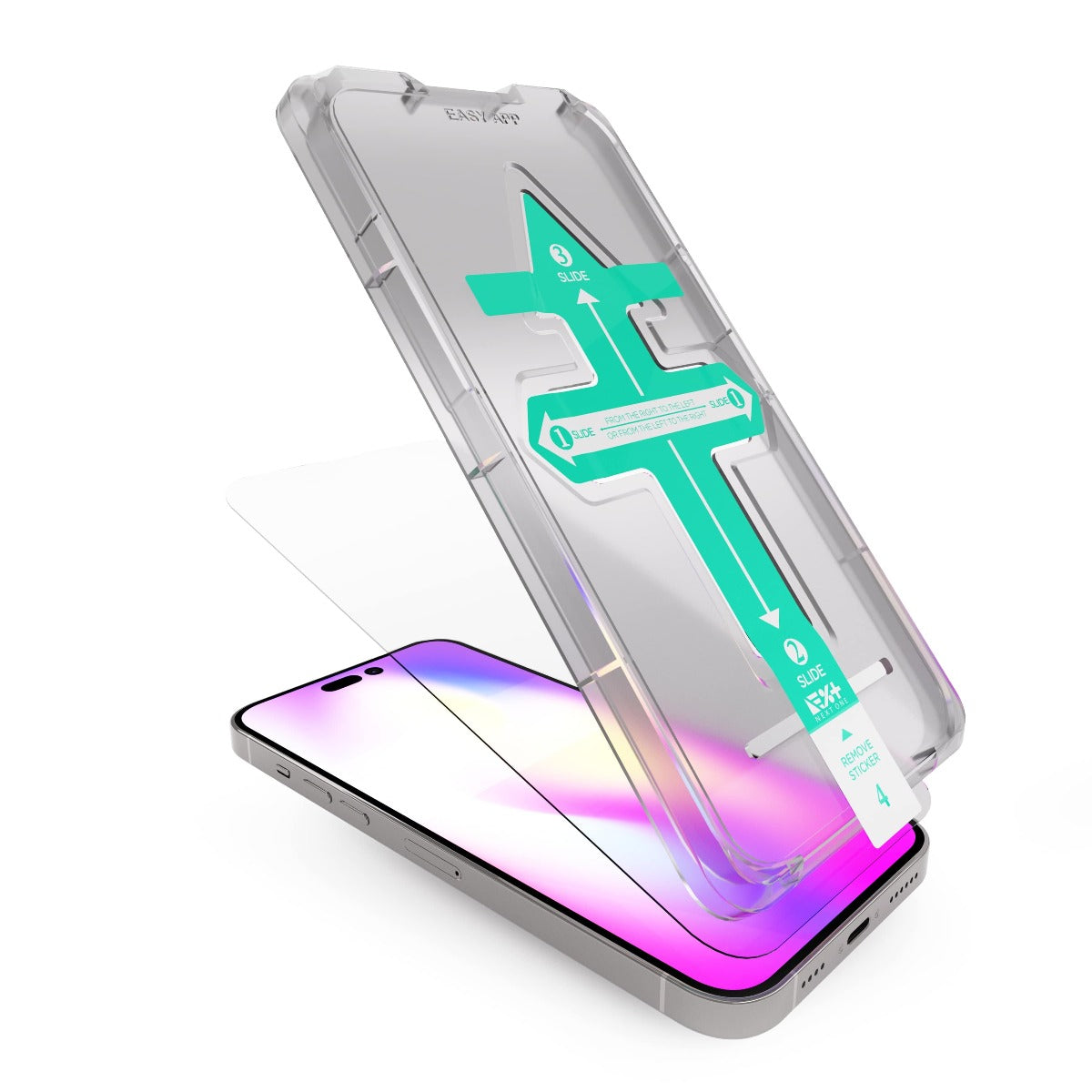 Folie de protectie NEXT ONE pentru iPhone 14 Pro Max, Tempered - iSTYLE RO