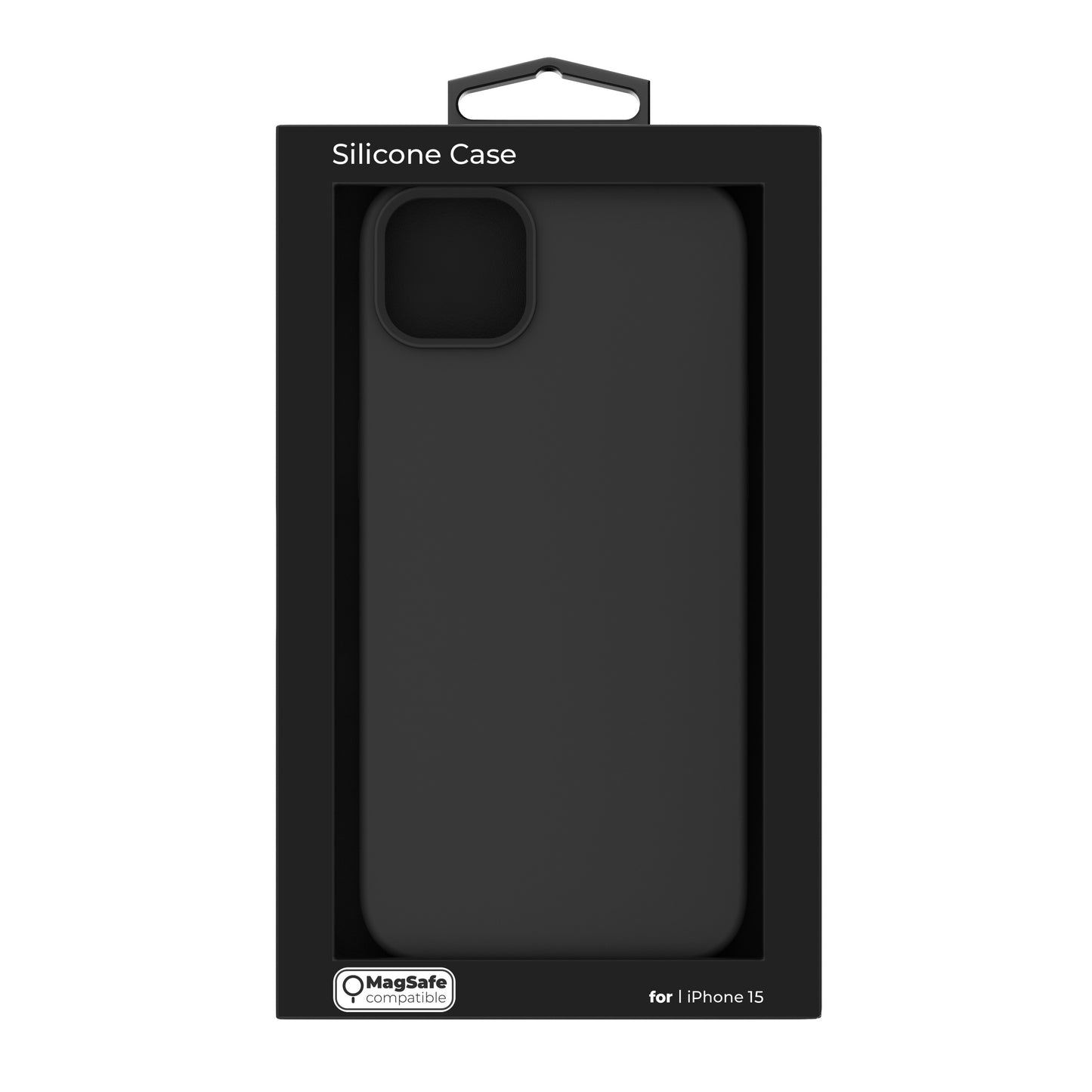 Husa de protectie NEXT ONE cu MagSafe pentru iPhone 15, Silicon, Negru - iSTYLE RO
