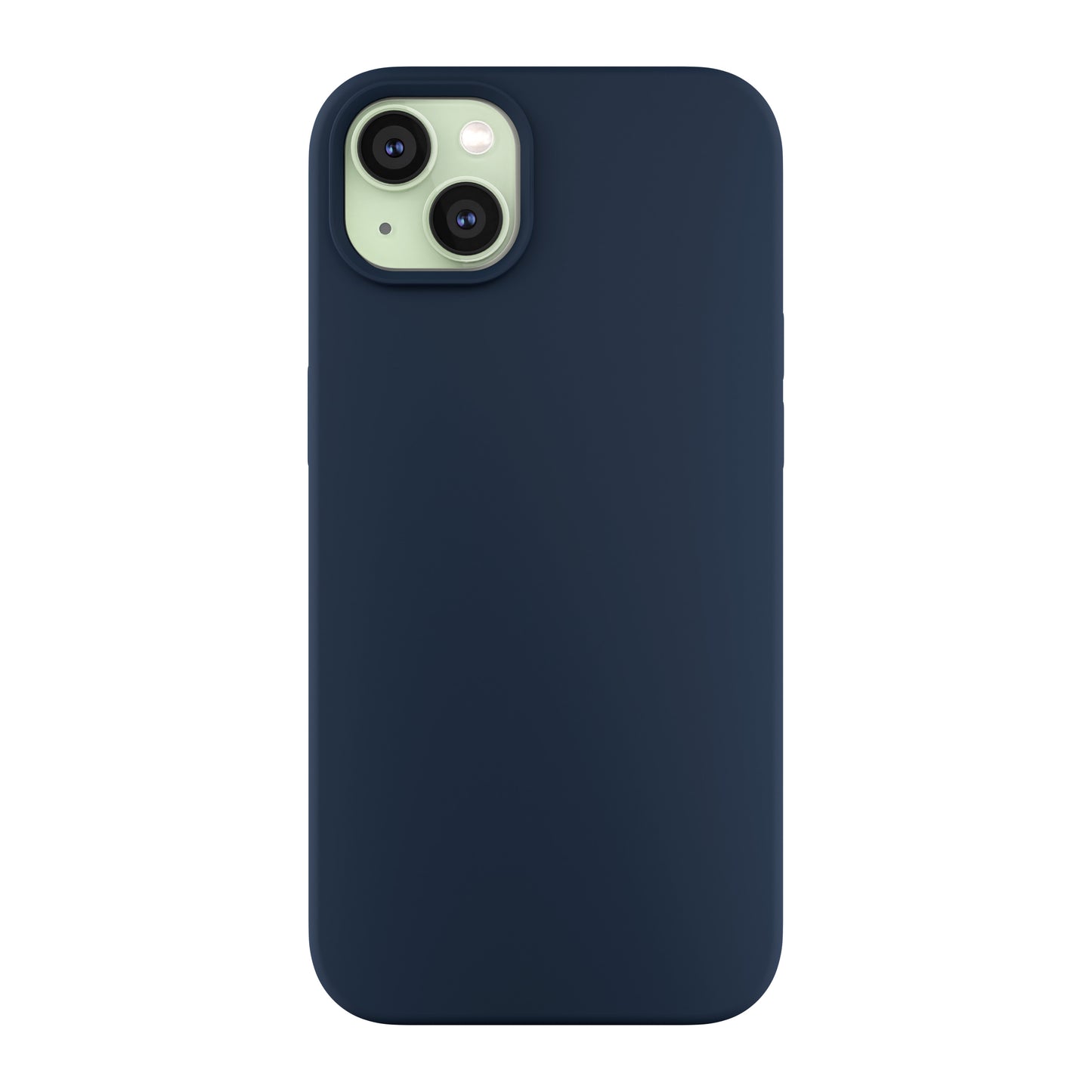 Husa de protectie NEXT ONE cu MagSafe pentru iPhone 15, Silicon, Albastru - iSTYLE RO
