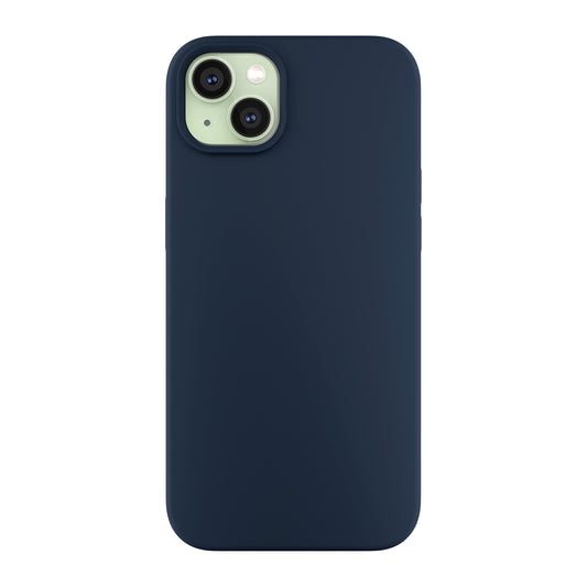 Husa de protectie NEXT ONE cu MagSafe pentru iPhone 15, Silicon, Albastru - iSTYLE RO