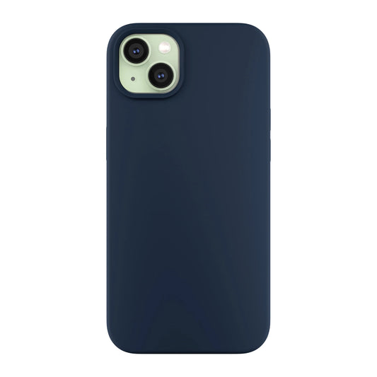 Husa de protectie NEXT ONE cu MagSafe pentru iPhone 15, Silicon, Albastru - iSTYLE RO