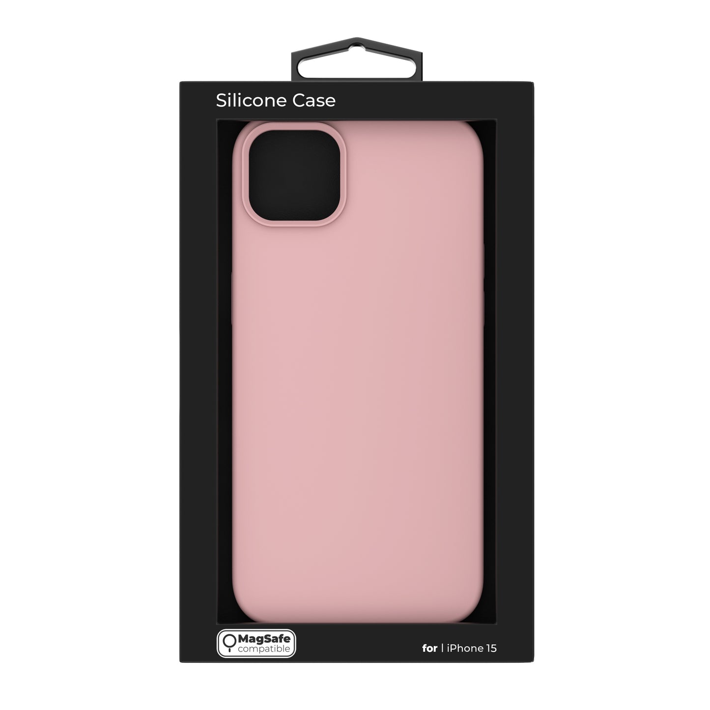 Husa de protectie NEXT ONE cu MagSafe pentru iPhone 15, Silicon, Roz - iSTYLE RO