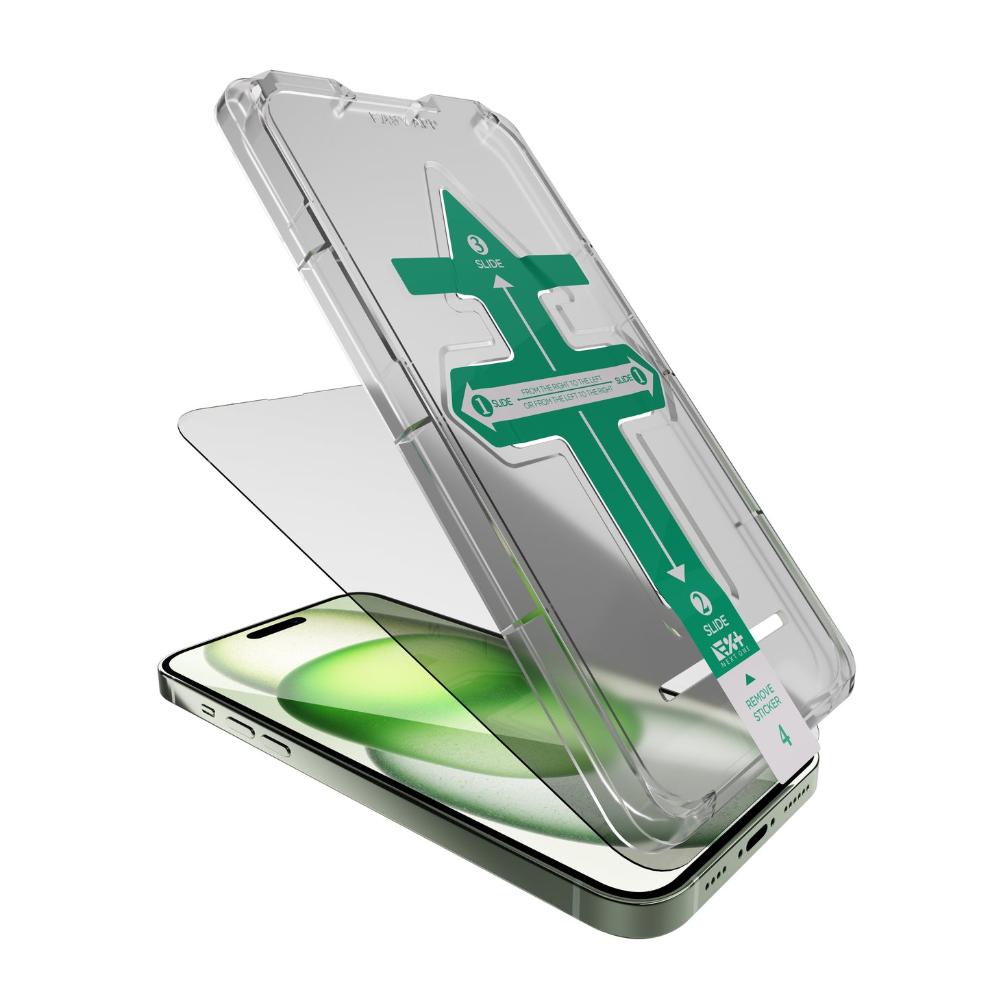 Folie de protectie NEXT ONE pentru iPhone 15, Tempered - iSTYLE RO