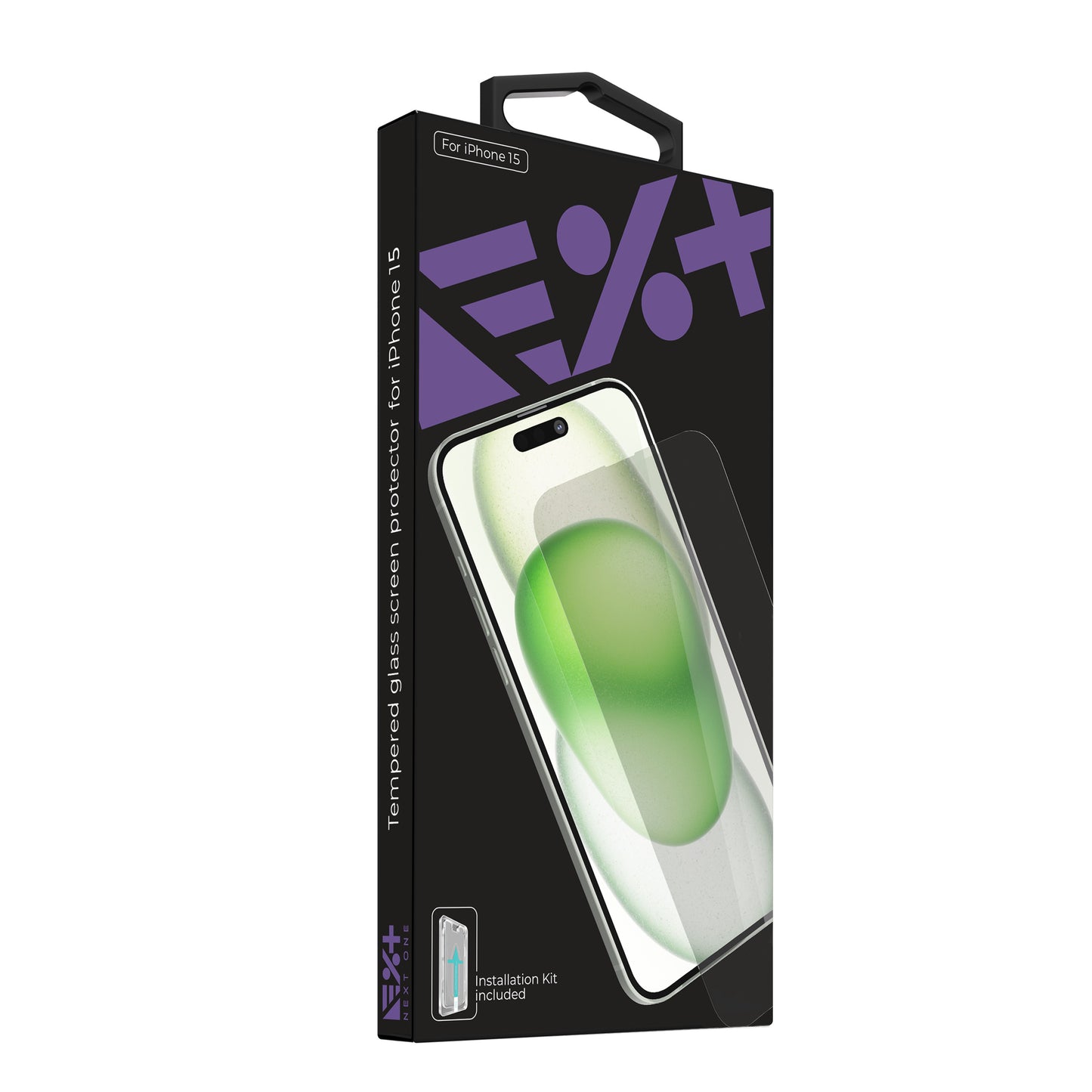 Folie de protectie NEXT ONE pentru iPhone 15, Tempered - iSTYLE RO