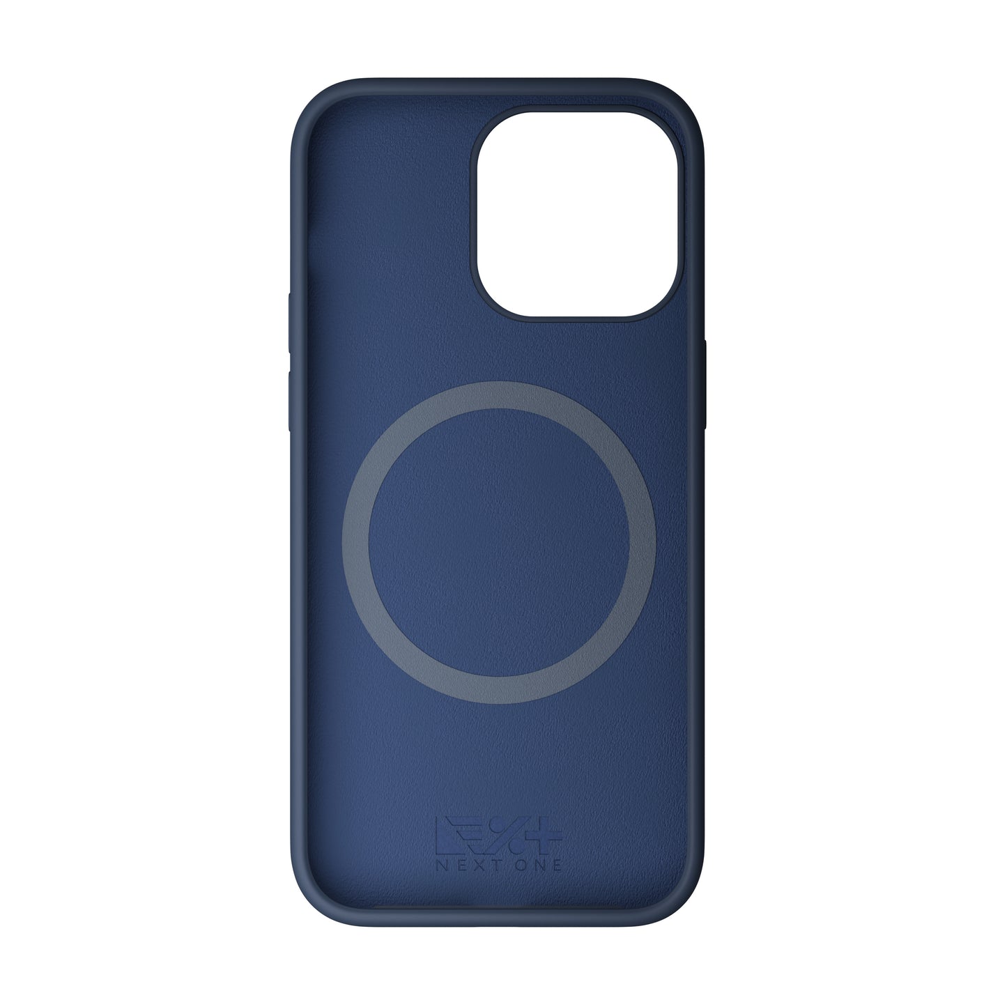 Husa de protectie NEXT ONE cu MagSafe pentru iPhone 15 Pro, Silicon, Albastru - iSTYLE RO