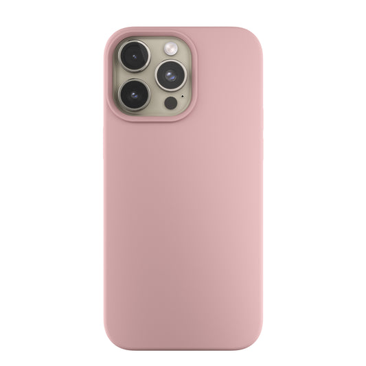 Husa de protectie NEXT ONE cu MagSafe pentru iPhone 15 Pro, Silicon, Roz - iSTYLE RO