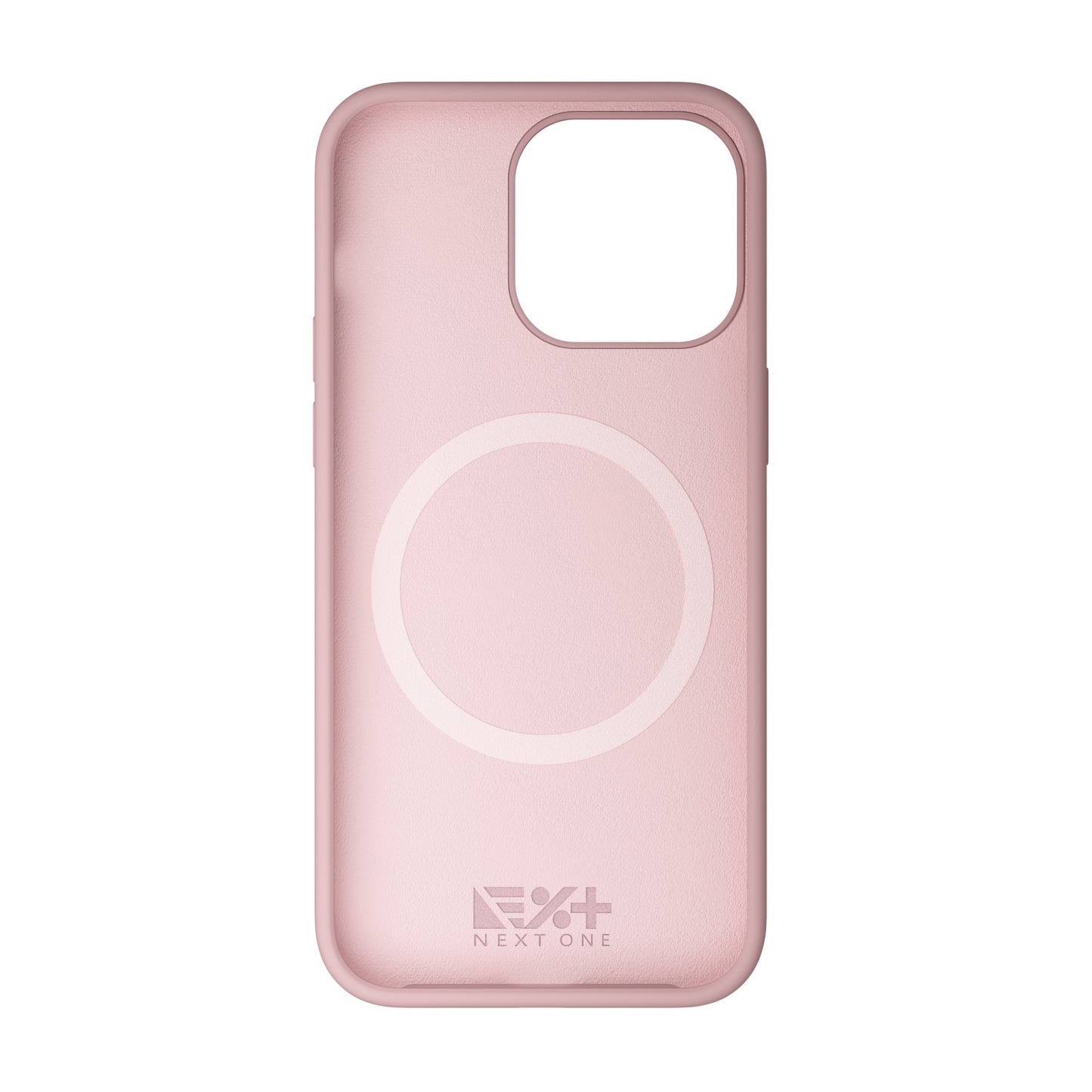 Husa de protectie NEXT ONE cu MagSafe pentru iPhone 15 Pro, Silicon, Roz - iSTYLE RO