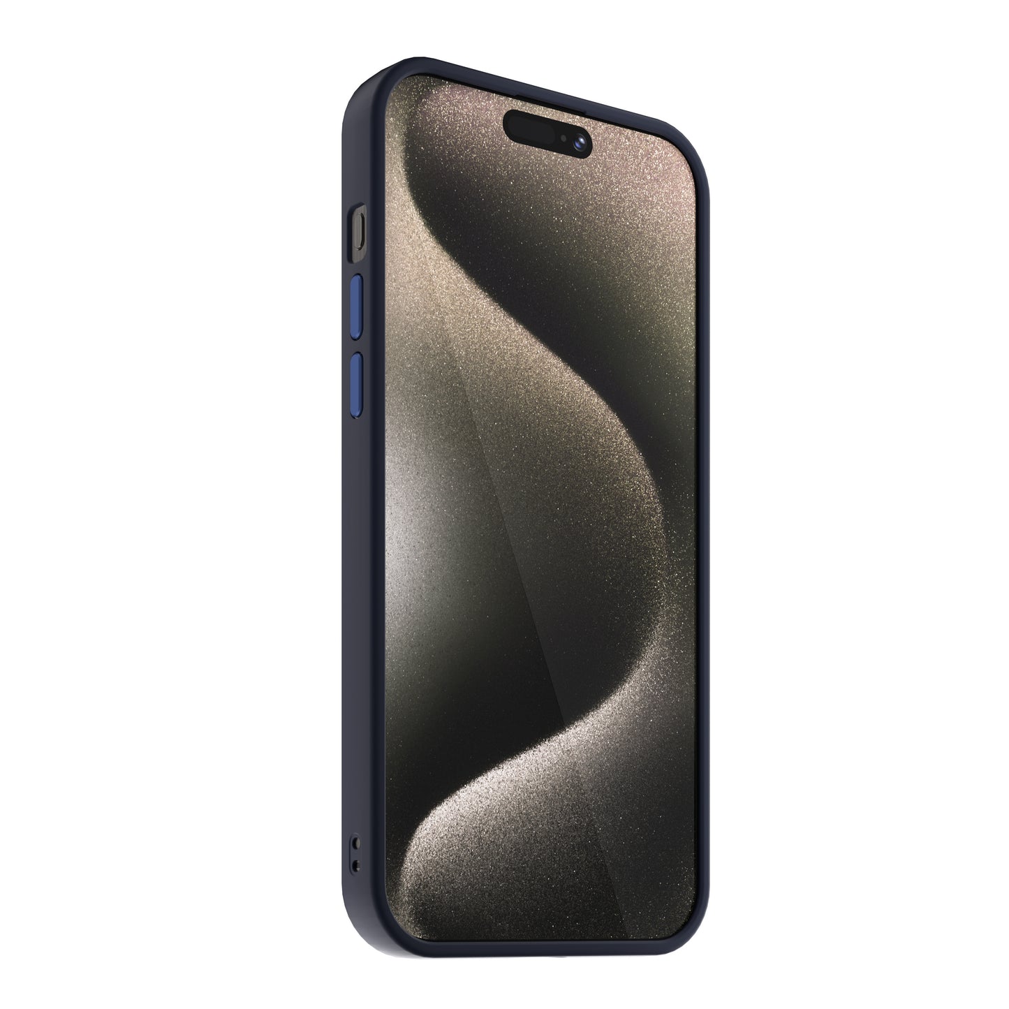 Husa de protectie NEXT ONE Mist Shield cu MagSafe pentru iPhone 15 Pro, Albastru - iSTYLE RO