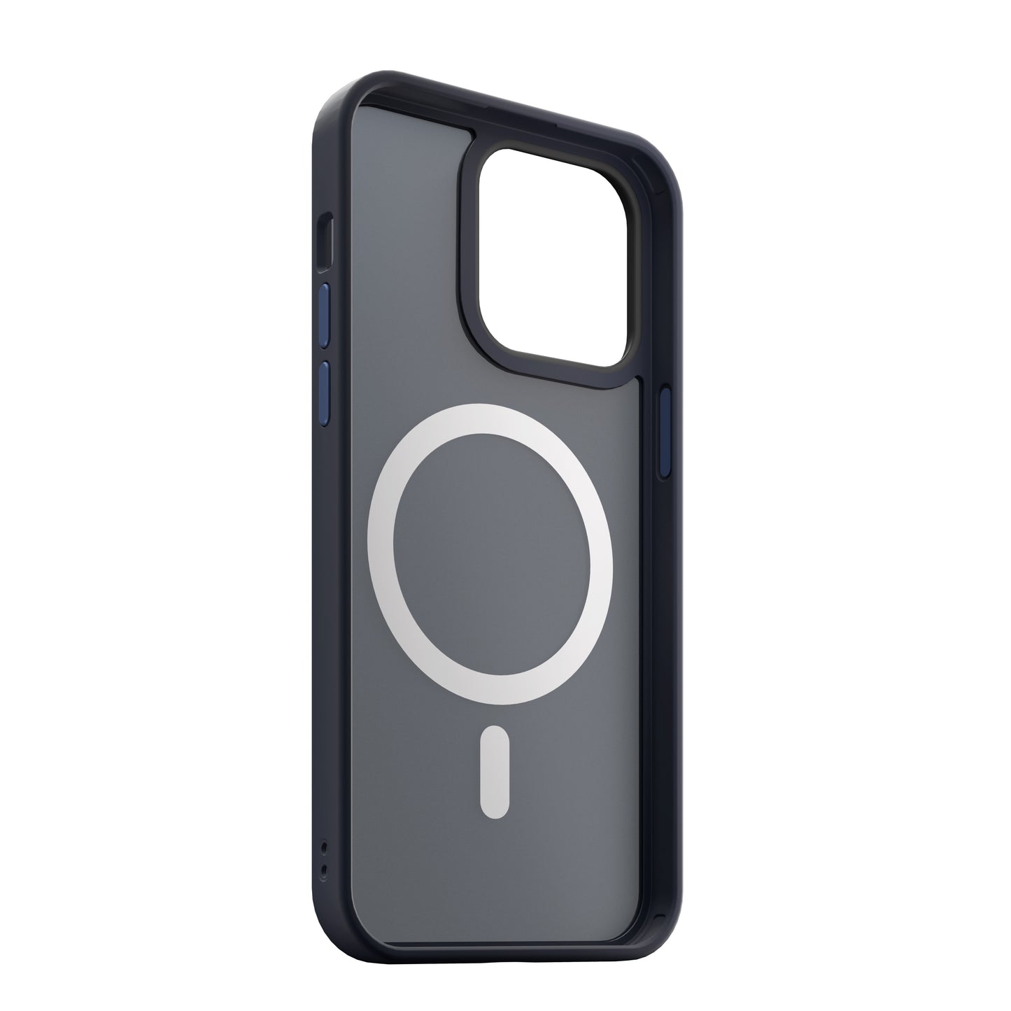 Husa de protectie NEXT ONE Mist Shield cu MagSafe pentru iPhone 15 Pro, Albastru - iSTYLE RO