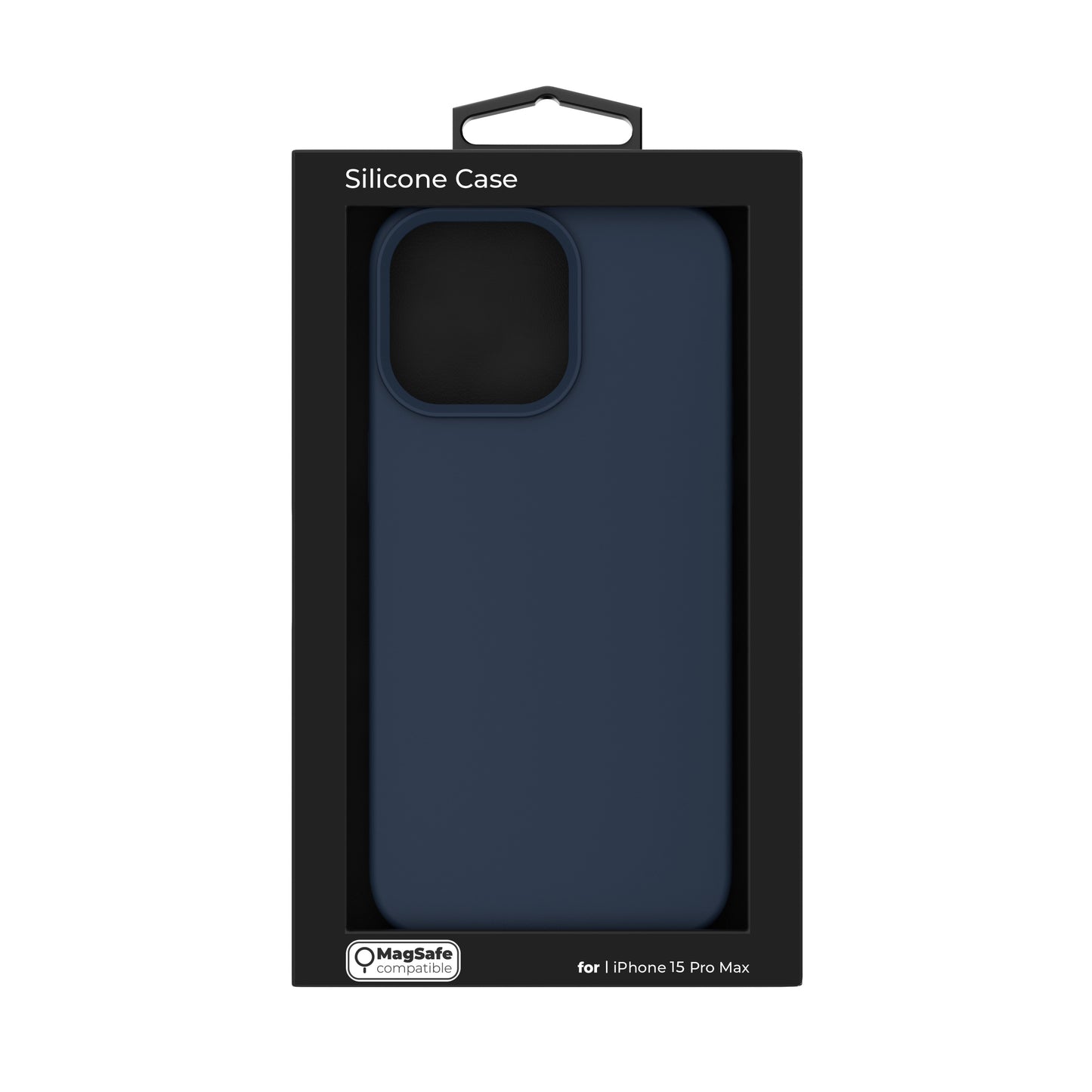 Husa de protectie NEXT ONE cu MagSafe pentru iPhone 15 Pro Max, Silicon, Albastru - iSTYLE RO
