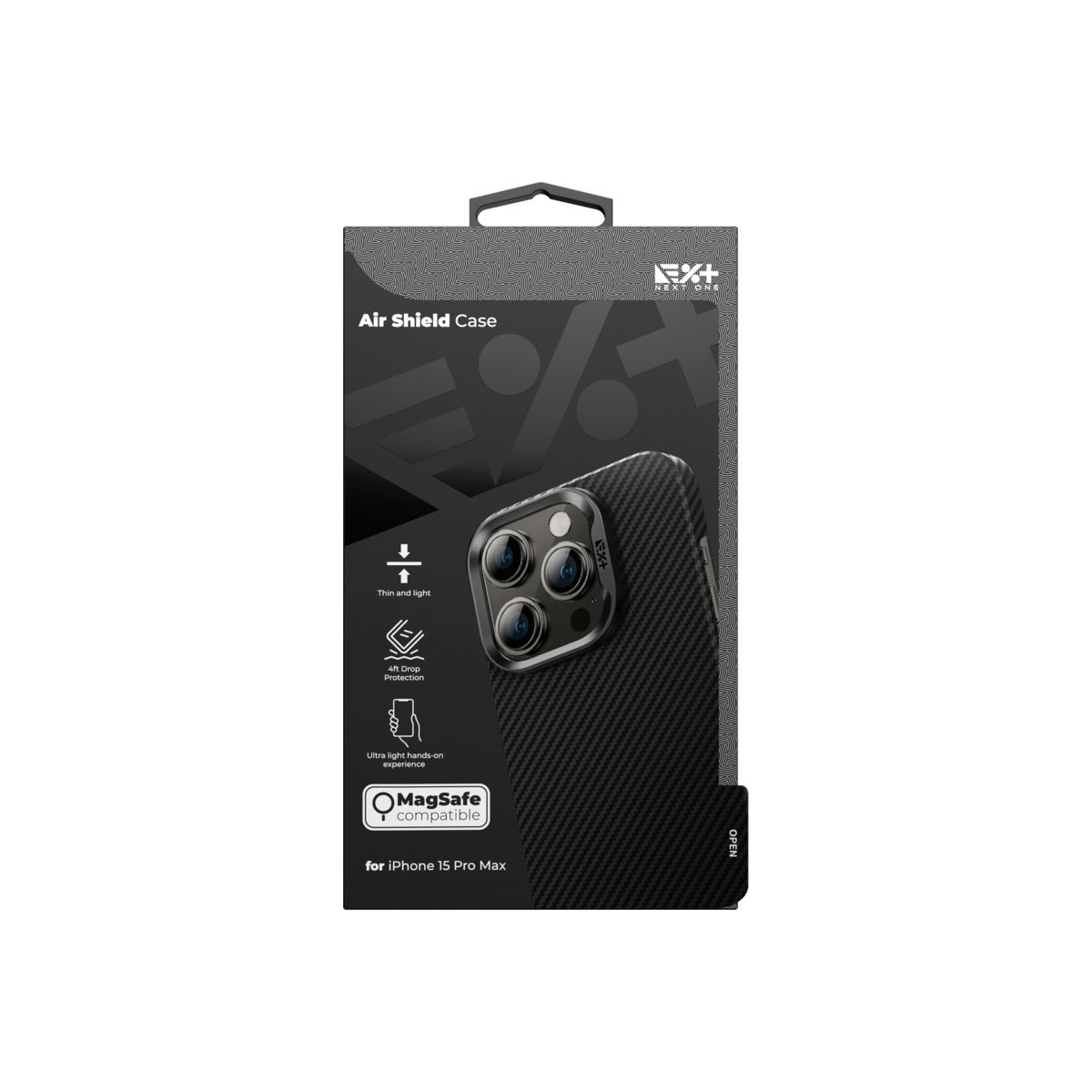 Husa de protectie NEXT ONE AirShield pentru iPhone 15 Pro Max - iSTYLE RO
