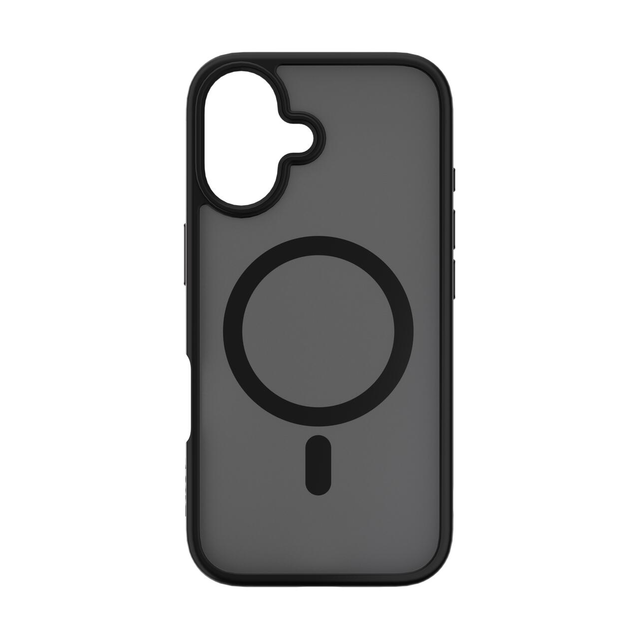 Husa de protectie NEXT ONE Mist Shield cu MagSafe pentru iPhone 16, Negru - iSTYLE RO