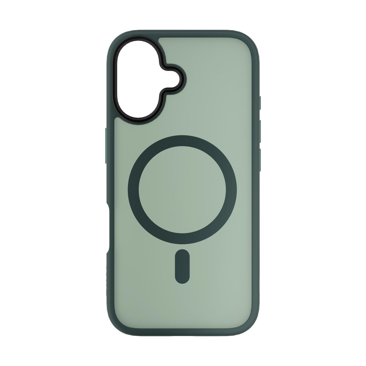Husa de protectie NEXT ONE Mist Shield cu MagSafe pentru iPhone 16, Verde - iSTYLE RO