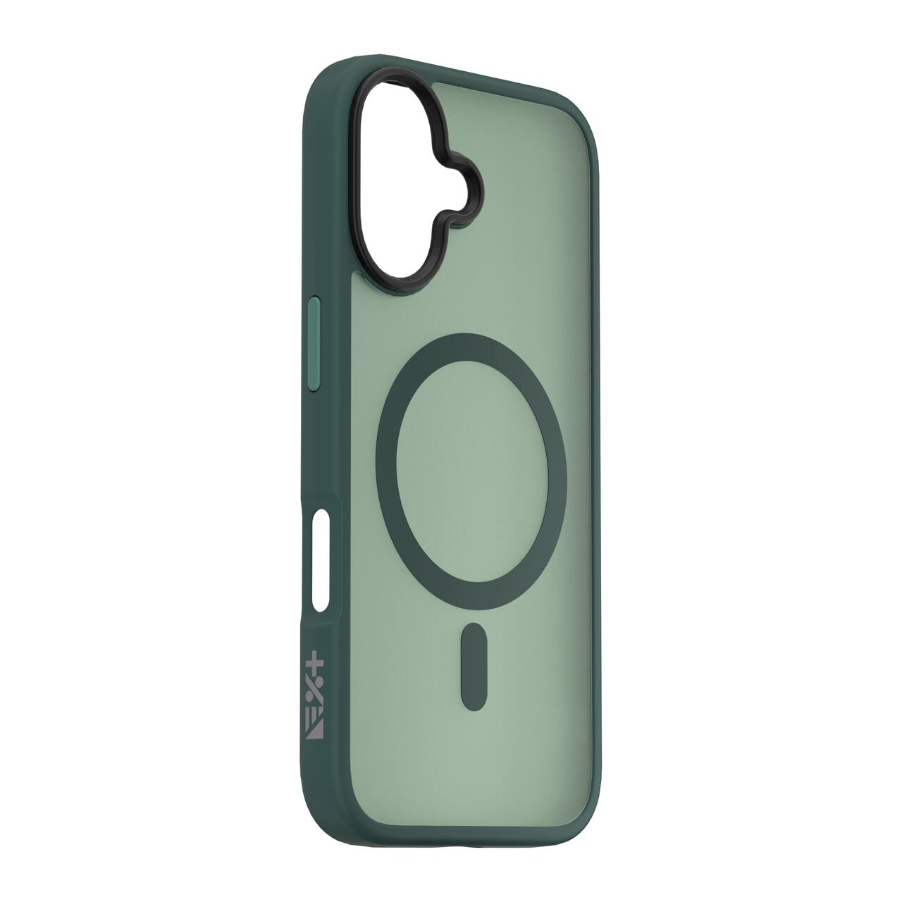 Husa de protectie NEXT ONE Mist Shield cu MagSafe pentru iPhone 16, Verde - iSTYLE RO