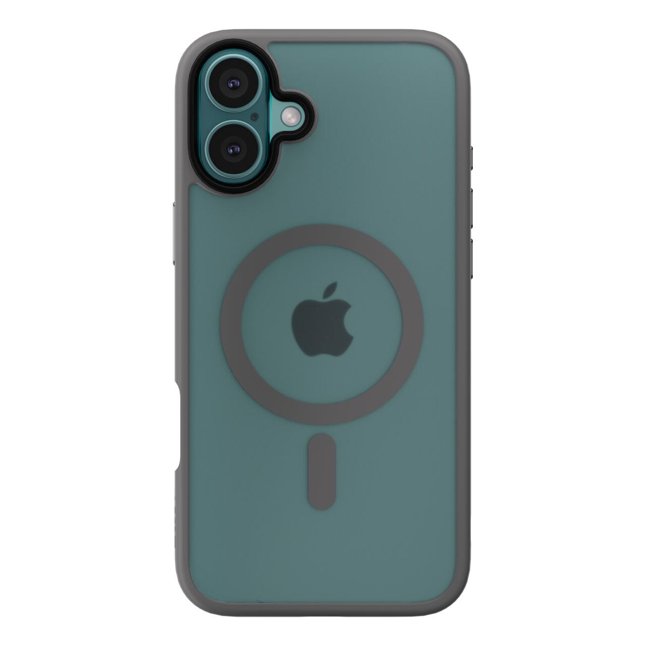 Husa de protectie NEXT ONE Mist Shield cu MagSafe pentru iPhone 16, Gri - iSTYLE RO