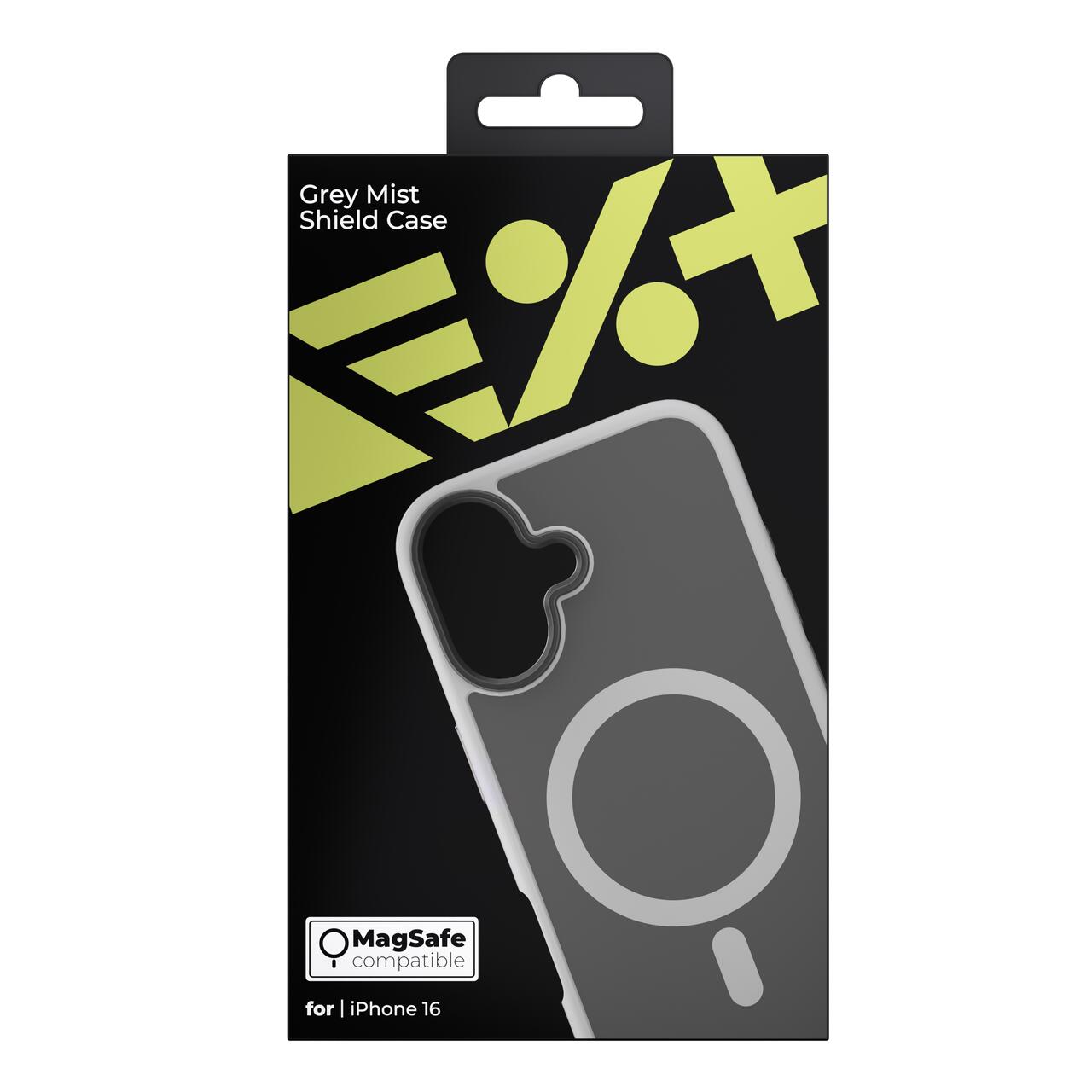 Husa de protectie NEXT ONE Mist Shield cu MagSafe pentru iPhone 16, Gri - iSTYLE RO