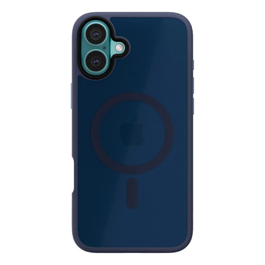 Husa de protectie NEXT ONE Mist Shield cu MagSafe pentru iPhone 16, Albastru - iSTYLE RO