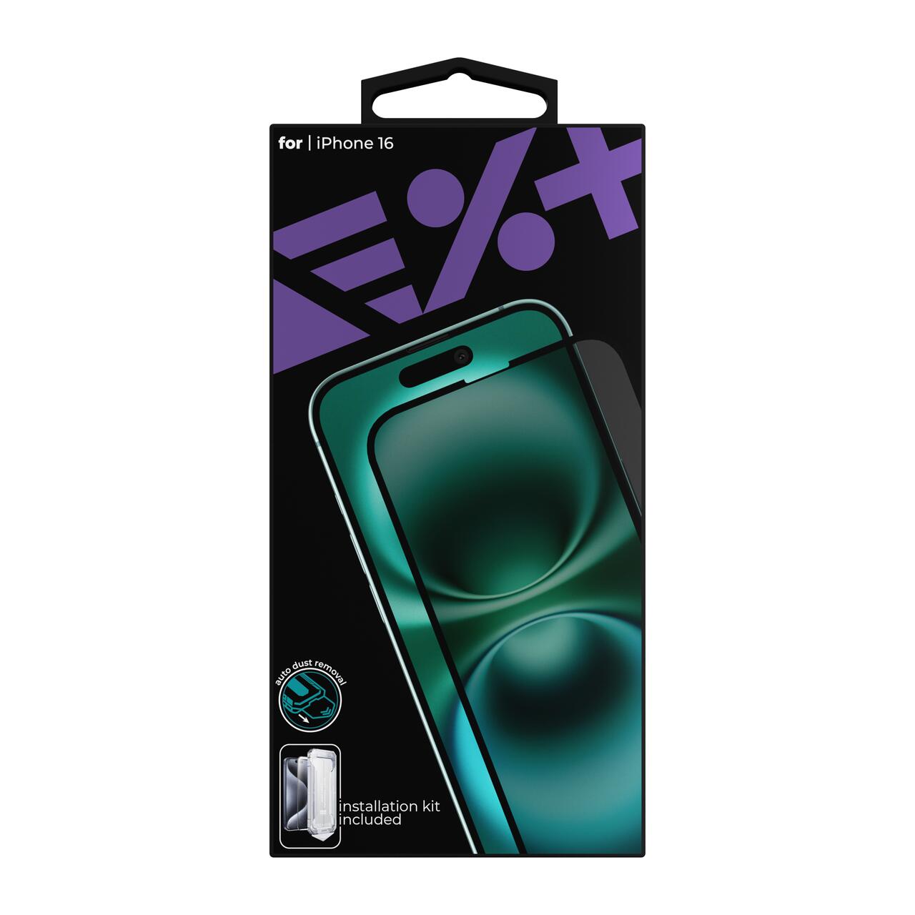 Folie de protectie din sticla privacy NEXT ONE pentru iPhone 16 - iSTYLE RO