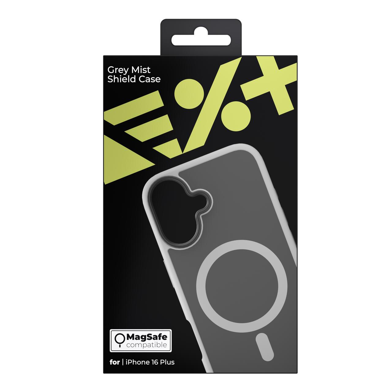 Husa de protectie NEXT ONE Mist Shield cu MagSafe pentru iPhone 16 Plus, Gri - iSTYLE RO