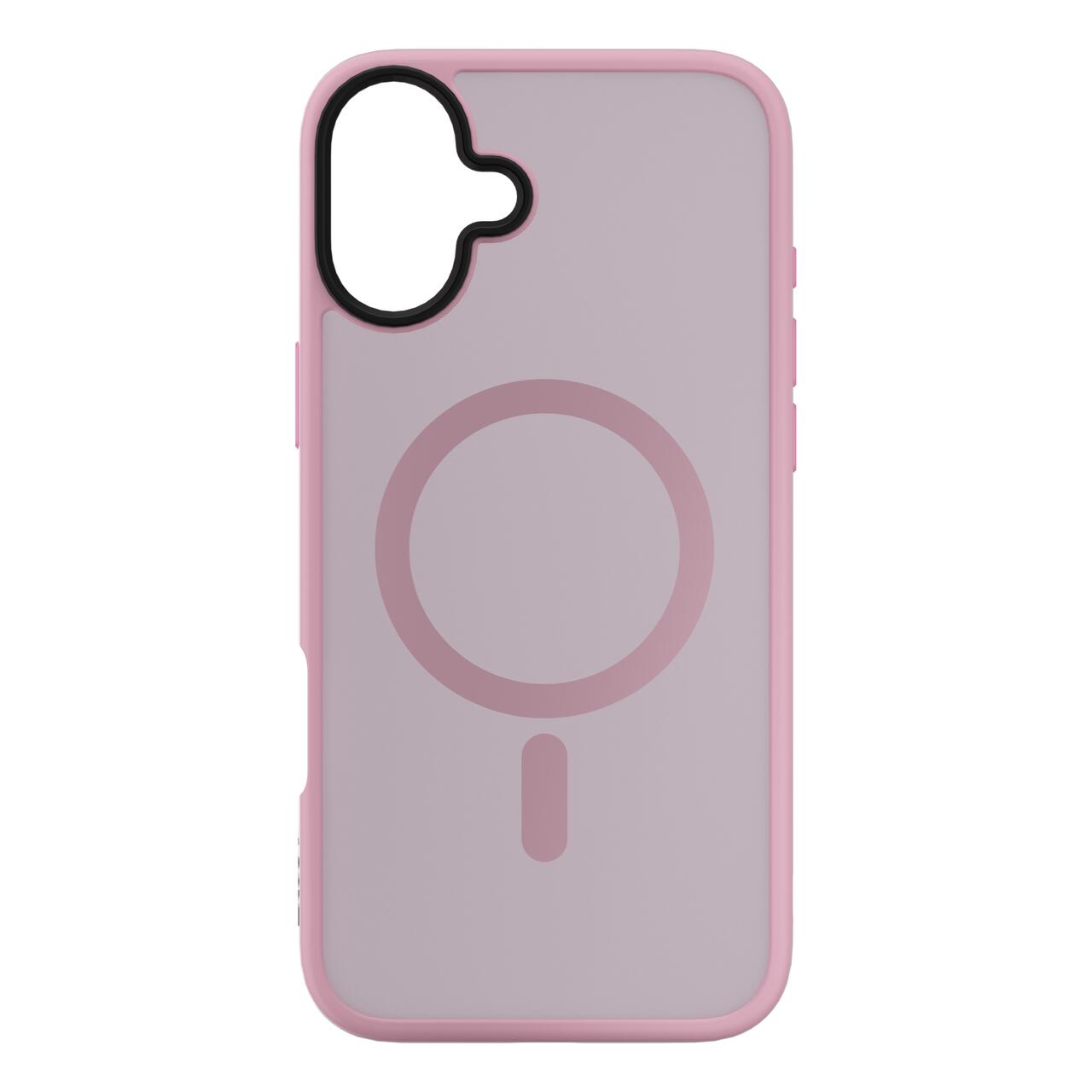 Husa de protectie NEXT ONE Mist Shield cu MagSafe pentru iPhone 16 Plus, Roz - iSTYLE RO