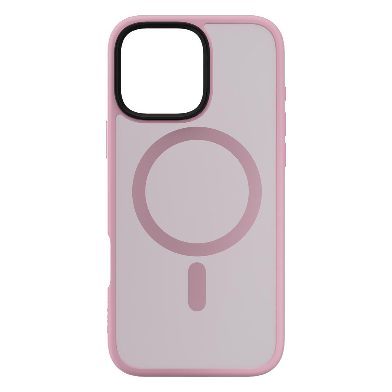 Husa de protectie NEXT ONE Mist Shield cu MagSafe pentru iPhone 16 Pro Max, Roz - iSTYLE RO