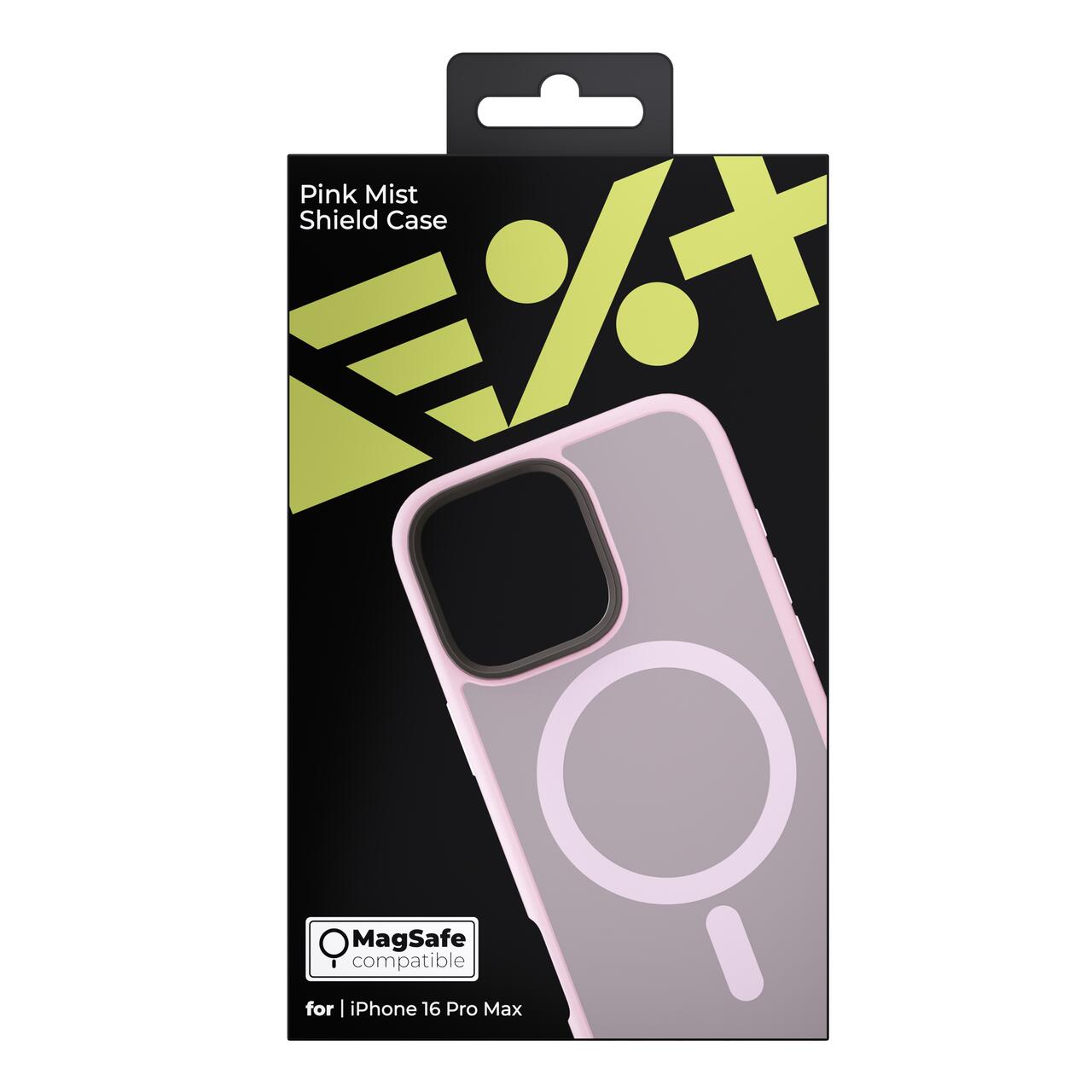 Husa de protectie NEXT ONE Mist Shield cu MagSafe pentru iPhone 16 Pro Max, Roz - iSTYLE RO