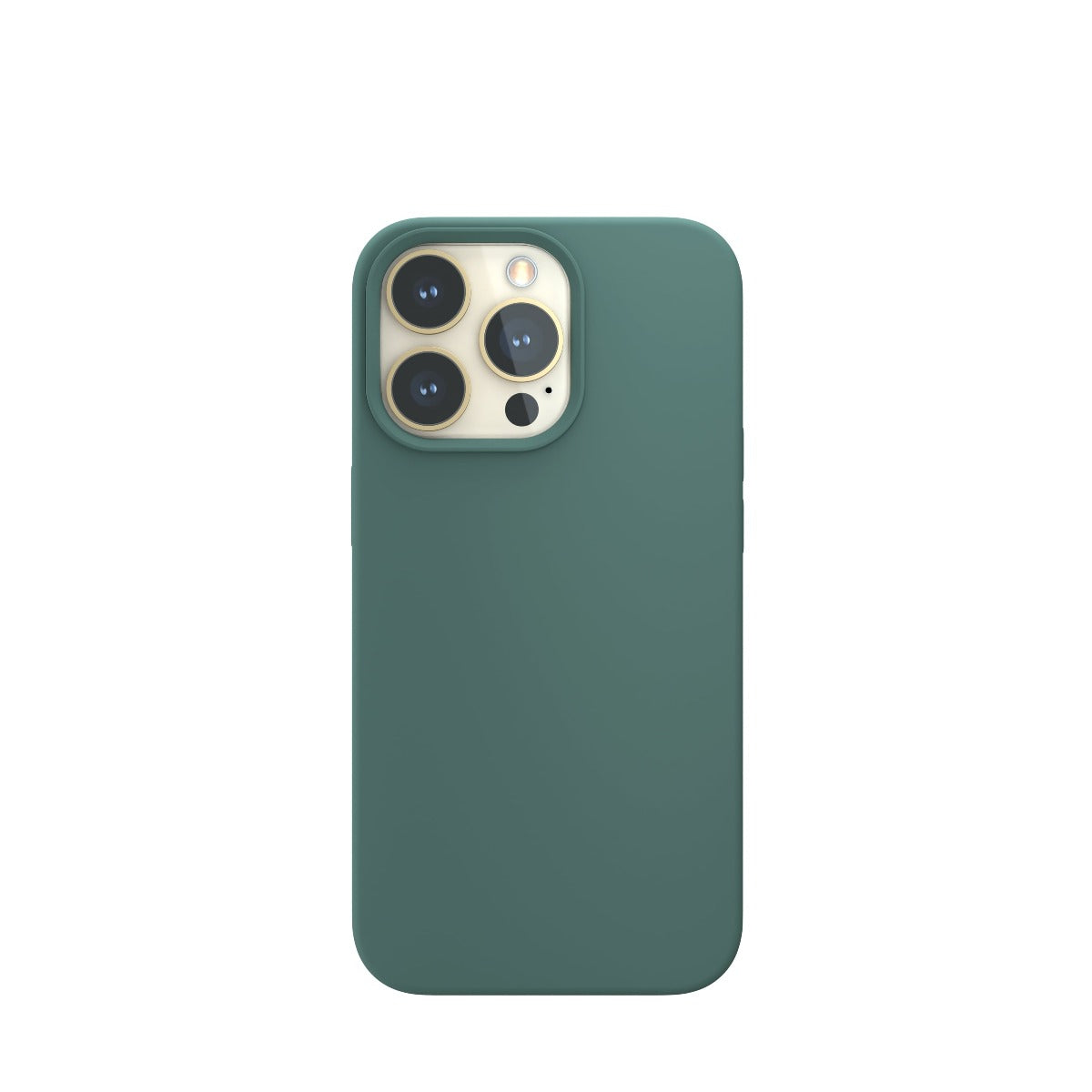 Husa de protectie NEXT ONE cu MagSafe pentru iPhone 13 Pro, Silicon, Verde - iSTYLE RO