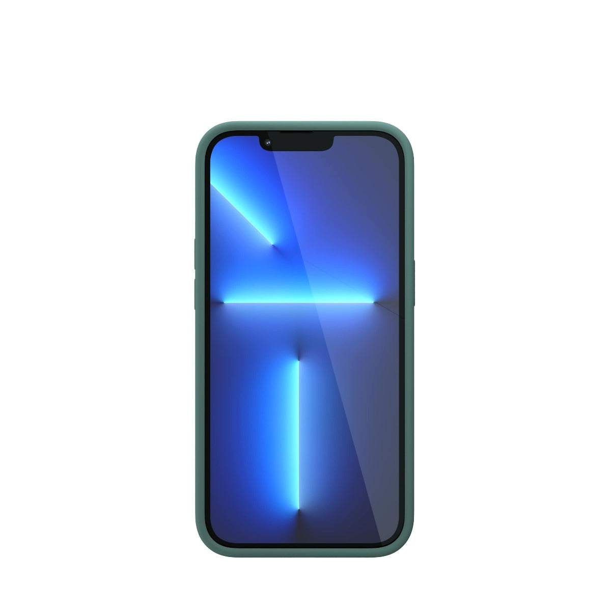 Husa de protectie NEXT ONE cu MagSafe pentru iPhone 13 Pro, Silicon, Verde - iSTYLE RO