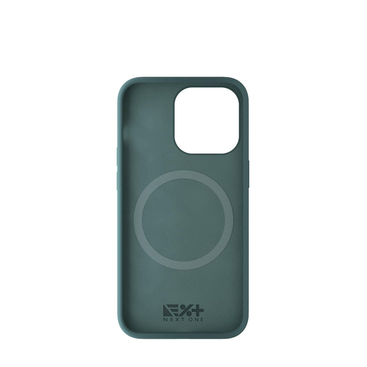 Husa de protectie NEXT ONE cu MagSafe pentru iPhone 13 Pro, Silicon, Verde - iSTYLE RO