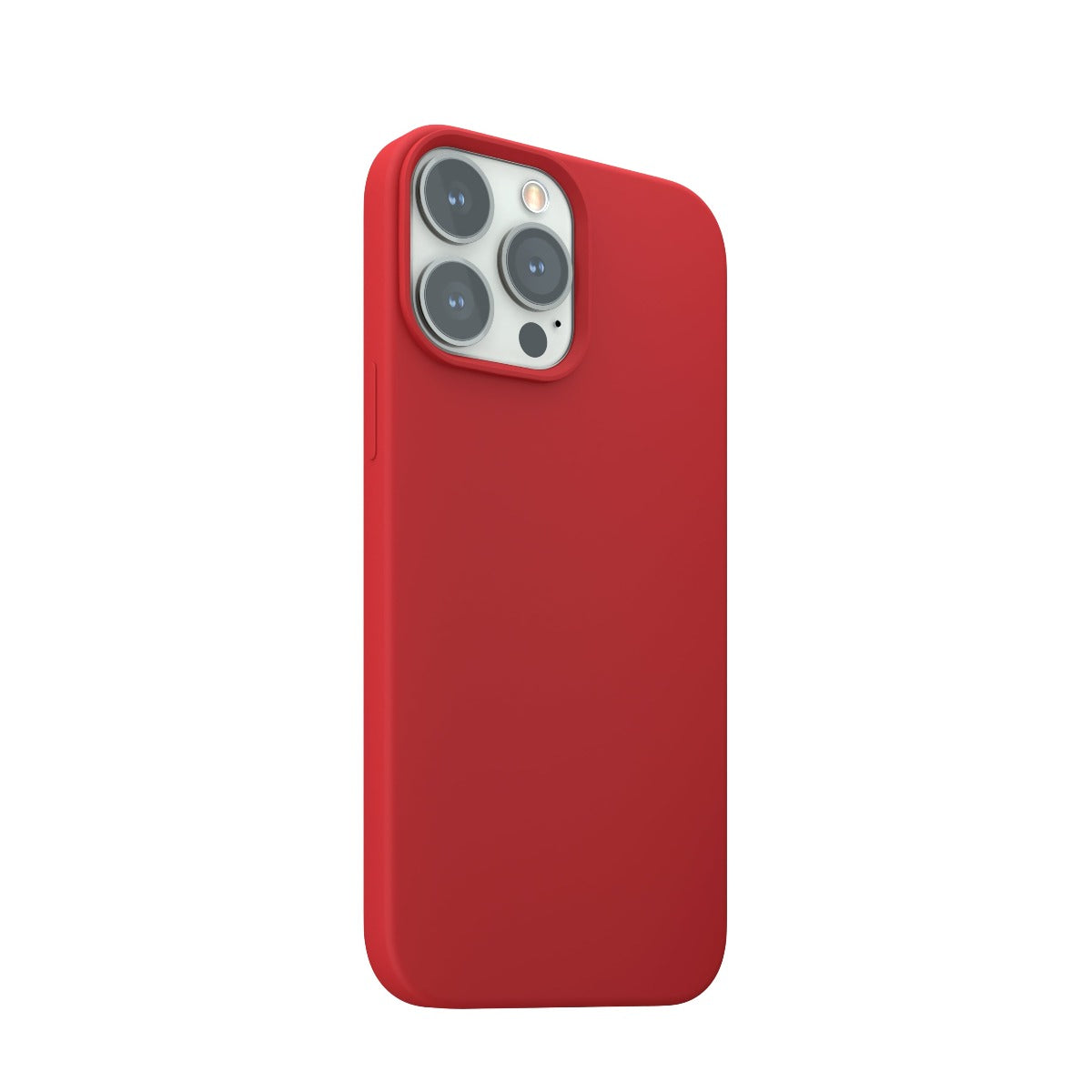 Husa de protectie NEXT ONE cu MagSafe pentru iPhone 13 Pro Max, Silicon, Rosu - iSTYLE RO