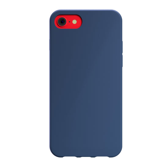 Husa de protectie NEXT ONE pentru iPhone SE, Silicon, Albastru - iSTYLE RO