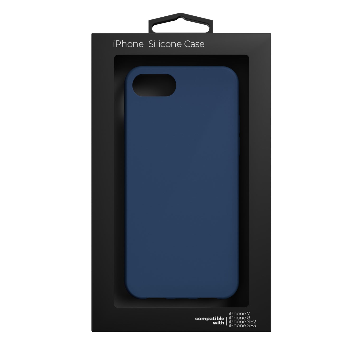 Husa de protectie NEXT ONE pentru iPhone SE, Silicon, Albastru - iSTYLE RO