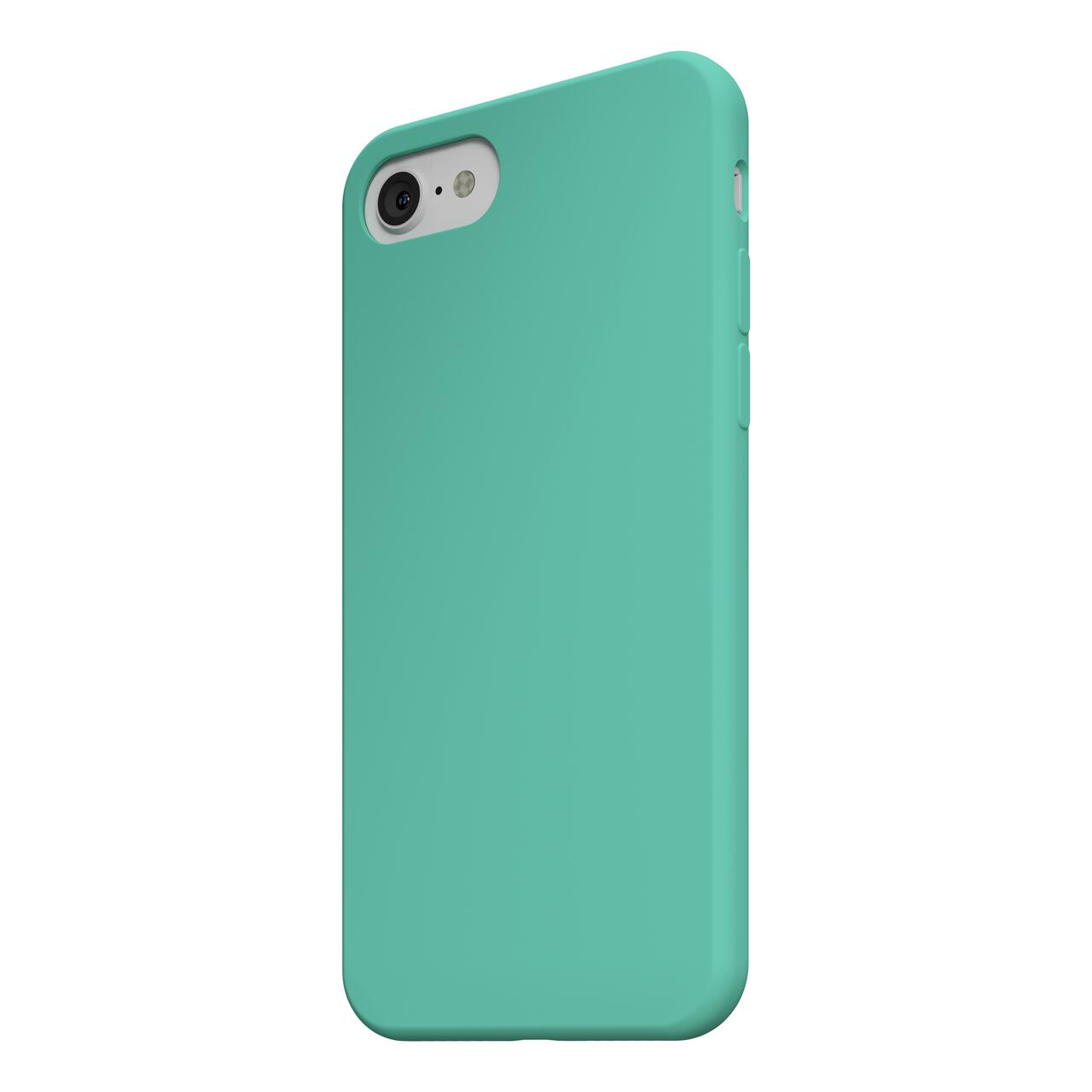 Husa de protectie NEXT ONE pentru iPhone SE, Silicon, Mint - iSTYLE RO