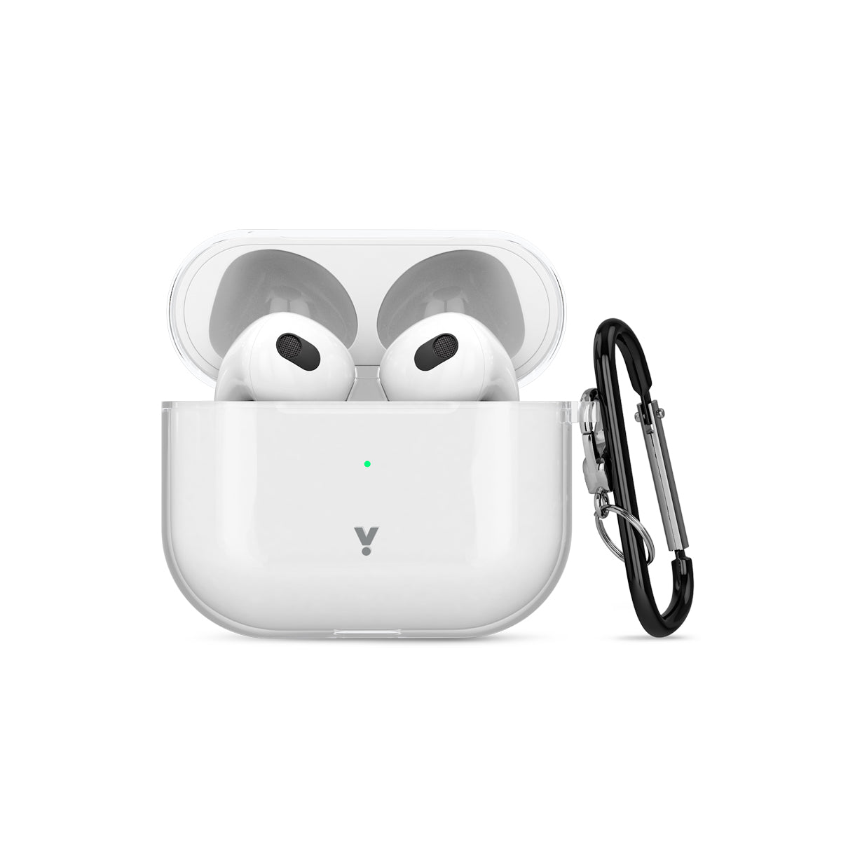 Husa de protectie iSTYLE pentru AirPods 3, Alb Transparent - iSTYLE RO