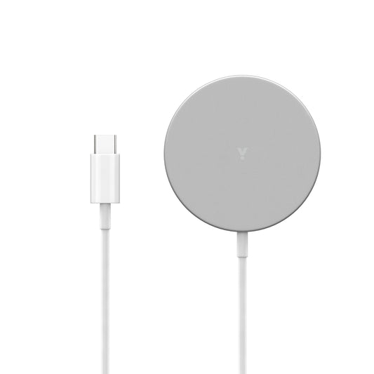 Incarcator iSTYLE wireless Fast Charge, Silver - iSTYLE RO
