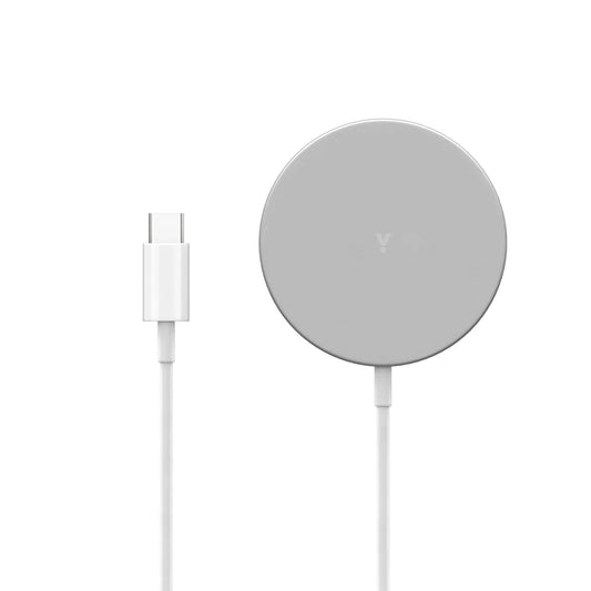 Incarcator iSTYLE wireless Fast Charge, Silver - iSTYLE RO