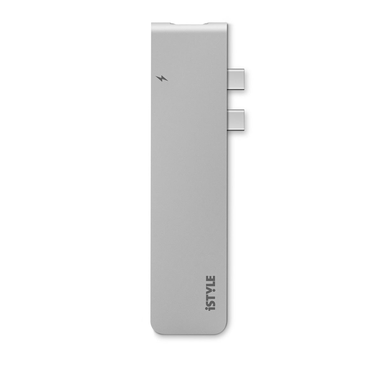 Adaptor iSTYLE USB Type-C PRO Hub Multi-Port, Silver - iSTYLE RO
