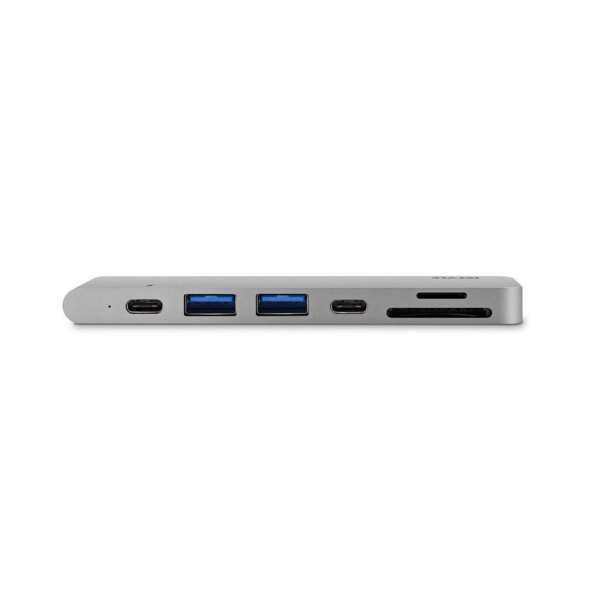 Adaptor iSTYLE USB Type-C PRO Hub Multi-Port, Silver - iSTYLE RO
