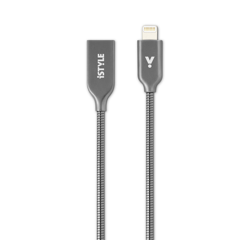 Cablu de date iSTYLE Lightning - USB-A, 1.2m, Negru - iSTYLE RO
