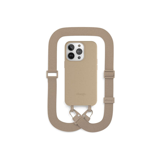 Husa de protectie Woodcessories Change Case pentru iPhone 14 Pro, Taupe - iSTYLE RO