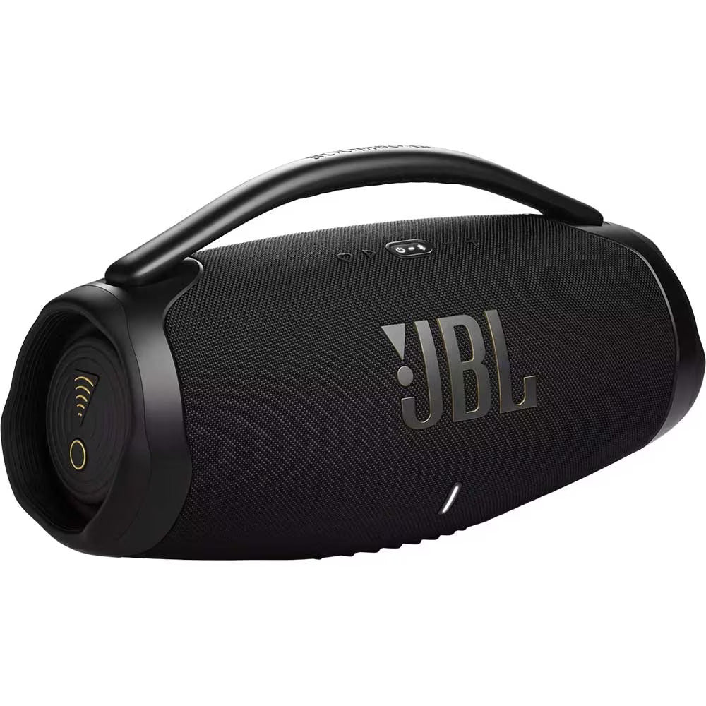 Boxa portabila JBL Boombox 3 Wi-Fi, 200W, Bluetooth, Powerbank, Waterproof, negru - iSTYLE RO