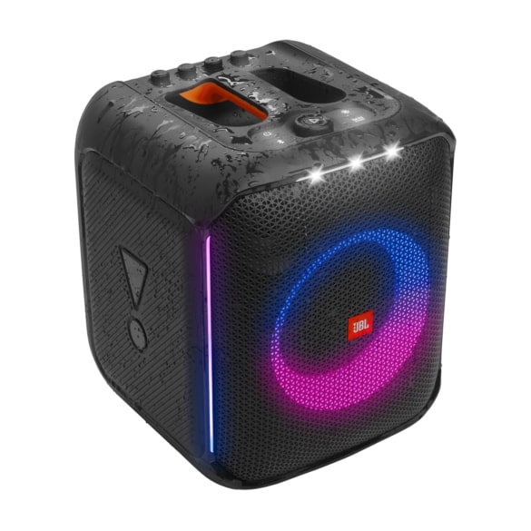 Boxa portabila JBL Partybox Encore, 100W, Bluetooth, 10H, Light show, IPX4, Microfon wireless, Negru - iSTYLE RO